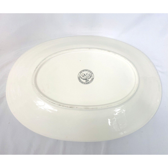 Ceramica Cuore Marettimo 17.75" Oval Platter Seaside Made in Italy - Picture 4 of 5
